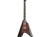 ESP | イーエスピー  LTD Arrow QM Dark Brown Burst