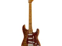 Fender | フェンダー  Elite Strat MN QMT Tiger Eye