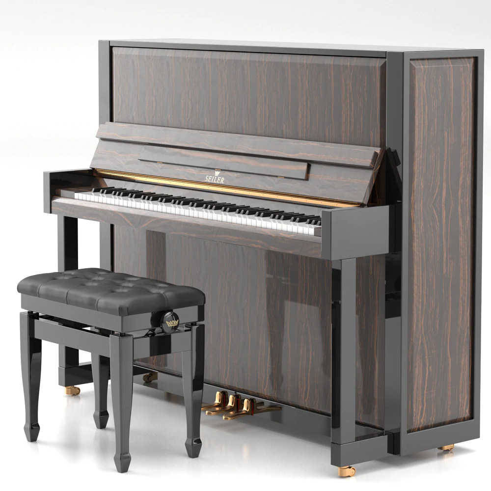 ザイラー  ピアノ Seiler SE126 Upright Piano