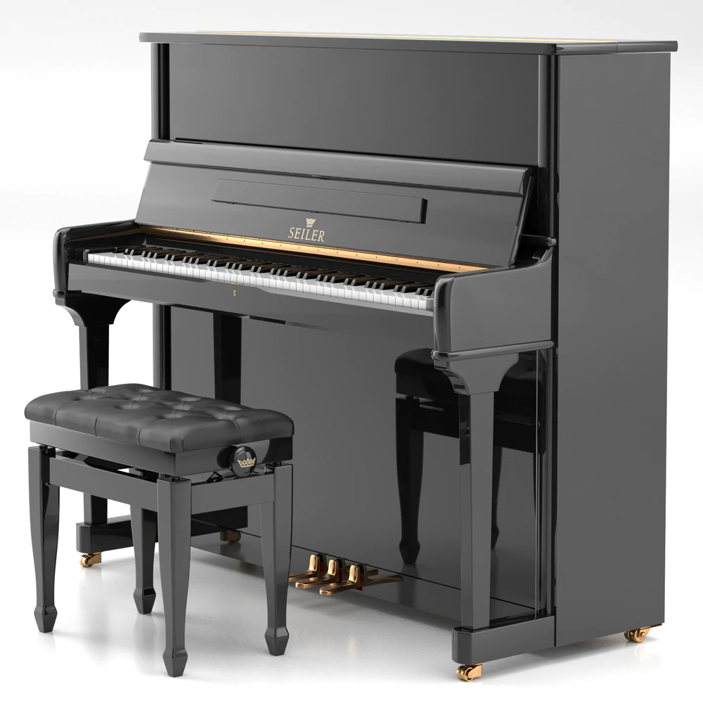 ザイラー  ピアノ Seiler SE132 Upright Piano
