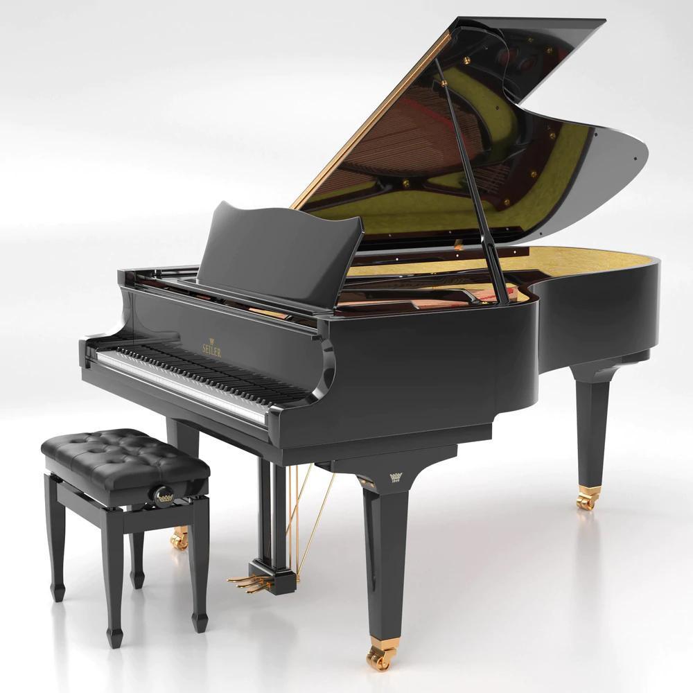 ピアノの名前：ザイラー  ピアノ Seiler SE208 Grand Piano