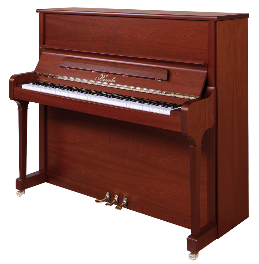 ヘスラー  ピアノ Haessler 124 Upright Piano