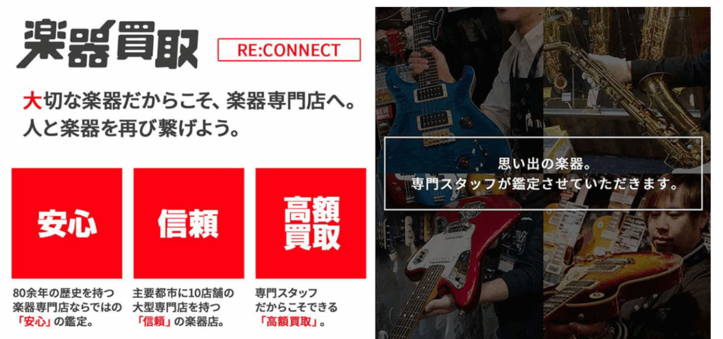 5位：イシバシ楽器