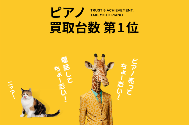9位:タケモトピアノ